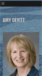 Mobile Screenshot of amydevitt.com